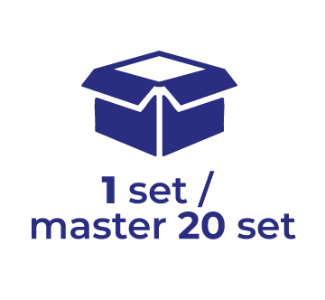 1 set / master 6 set